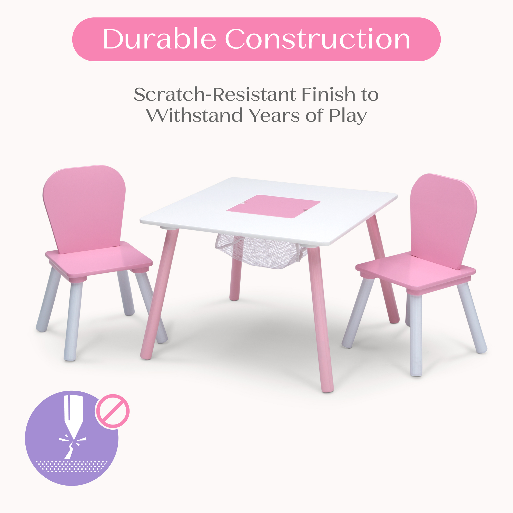 4-Piece Toddler Playroom Set - Delta Children